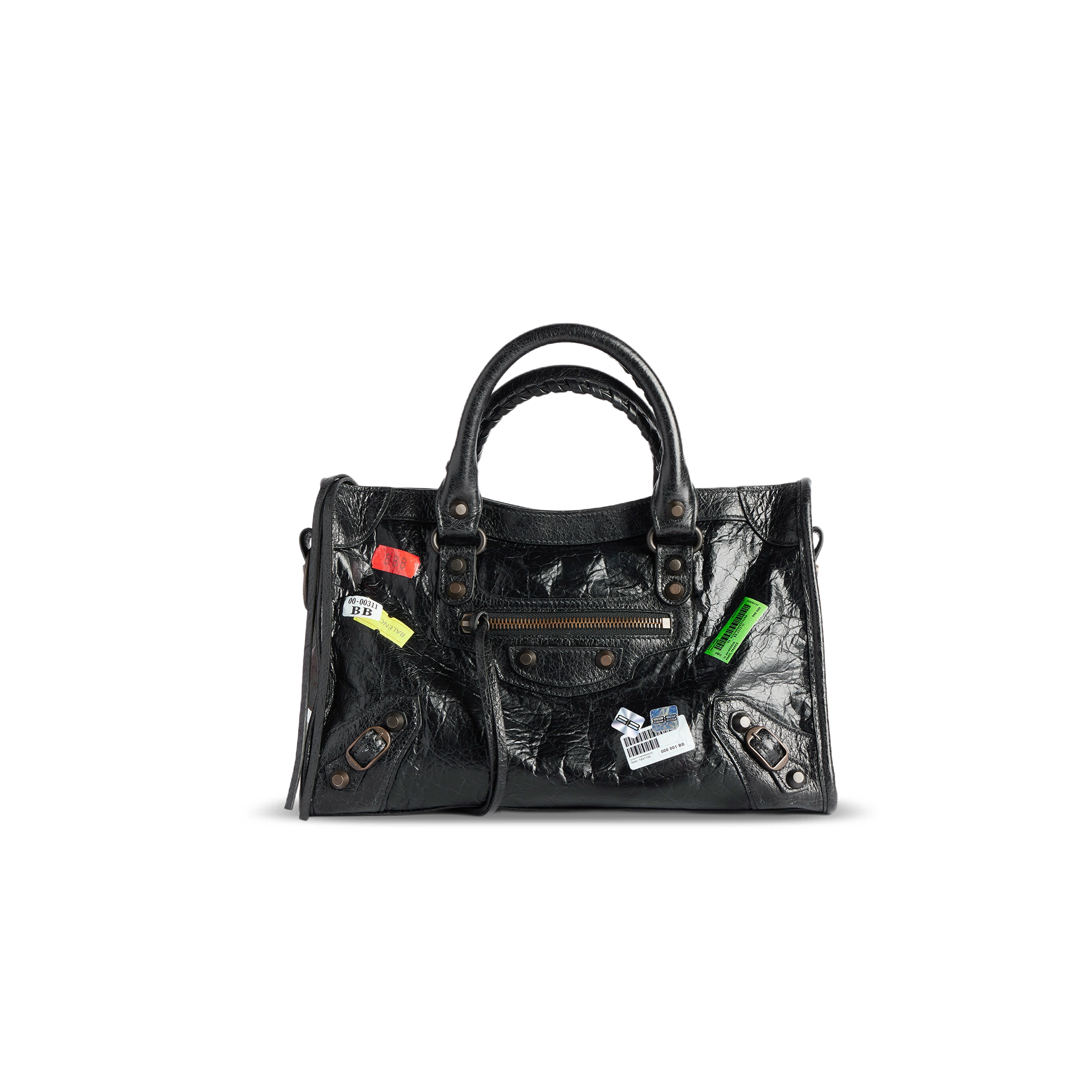 BALENCIAGA THE LE CITY SMALL HANDBAG 8114422AB6A1000 (30*19*9.6cm)